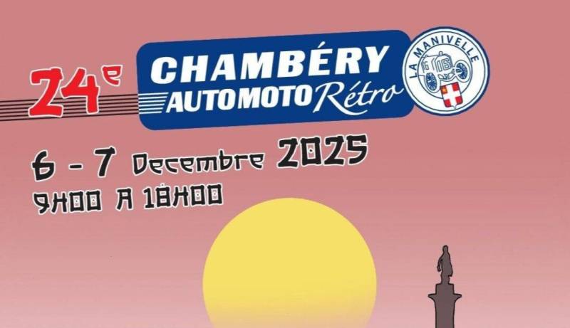 EVENEMENT ANNUEL Chambéry Auto Retro de décembre 2025 à Savoiexpo de Chambéry en Savoie 73