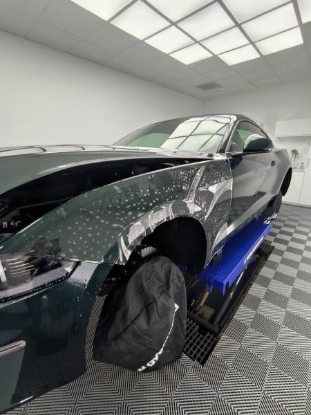 film de protection PPF aile avant FORD MUSTANG BULLITT