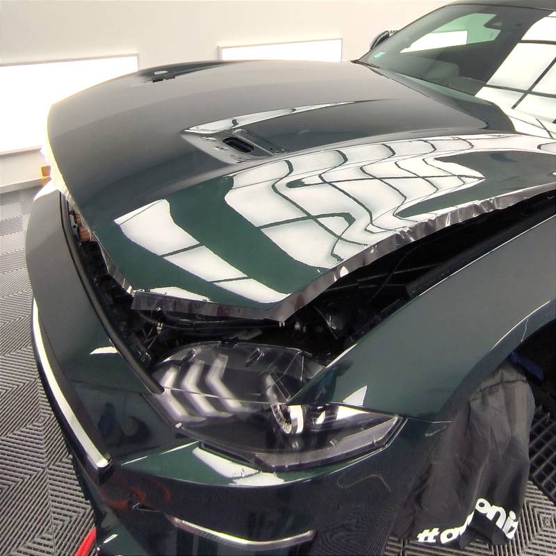 Film de protection PPF capot FORD MUSTANG BULLITT