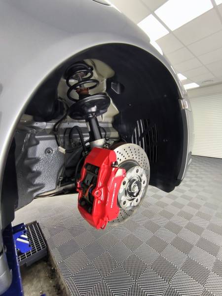 Traitement céramique intégral carrosserie, jantes, plastique, vitrage, passages de roue et PPF pare-pierres sur une PORSCHE 991 997.1 CARRERA S de 2006