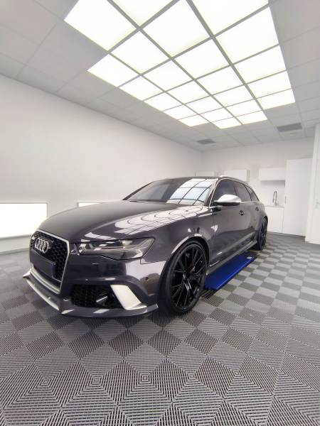 AIDE A LA REVENTE / CAR STAGING sur une AUDI RS6 C7 PERFORMANCE de 2017 sur BELLEY.