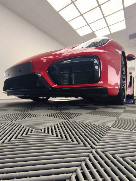 Film de protection PPF & TRAITEMENT CERAMIQUE sur une PORSCHE CAYMAN type 981 GTS de 2014 sur ANNECY