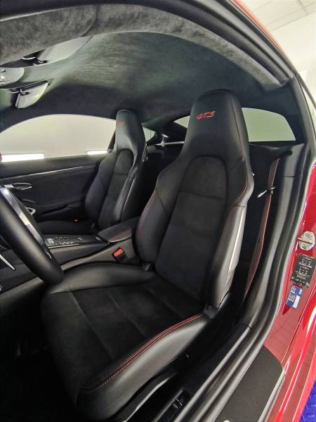 Film de protection PPF & TRAITEMENT CERAMIQUE sur une PORSCHE CAYMAN type 981 GTS de 2014 sur ANNECY