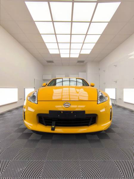 Film de protection PPF et TRAITEMENT CERAMIQUE carrosserie et jantes sur une NISSAN 370 Z de 2017 sur ANNEMASSE