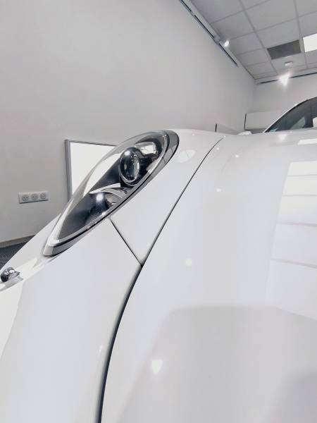FILM DE PROTECTION PPF & TRAITEMENT CÉRAMIQUE sur une PORSCHE 911 type 991 Ph.1 CARRERA S de 2013 sur SALLANCHES en Haute-Savoie