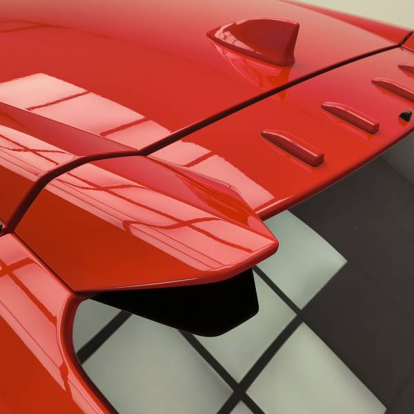 TRAITEMENT CERAMIQUE complet carrosserie, jantes, plastiques et vitrage sur une HONDA CIVIC TYPE R ph.1 FK8 de 2019 sur BELLEY